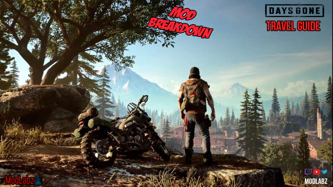 days gone interactive map